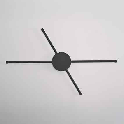 Brilagi - Iluminação de parede LED LUGO QUATTRO LED/16W/230V preto