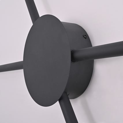 Brilagi - Iluminação de parede LED LUGO QUATTRO LED/16W/230V preto