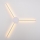 Brilagi - Iluminação de parede LED LUGO TRE LED/14W/230V branco