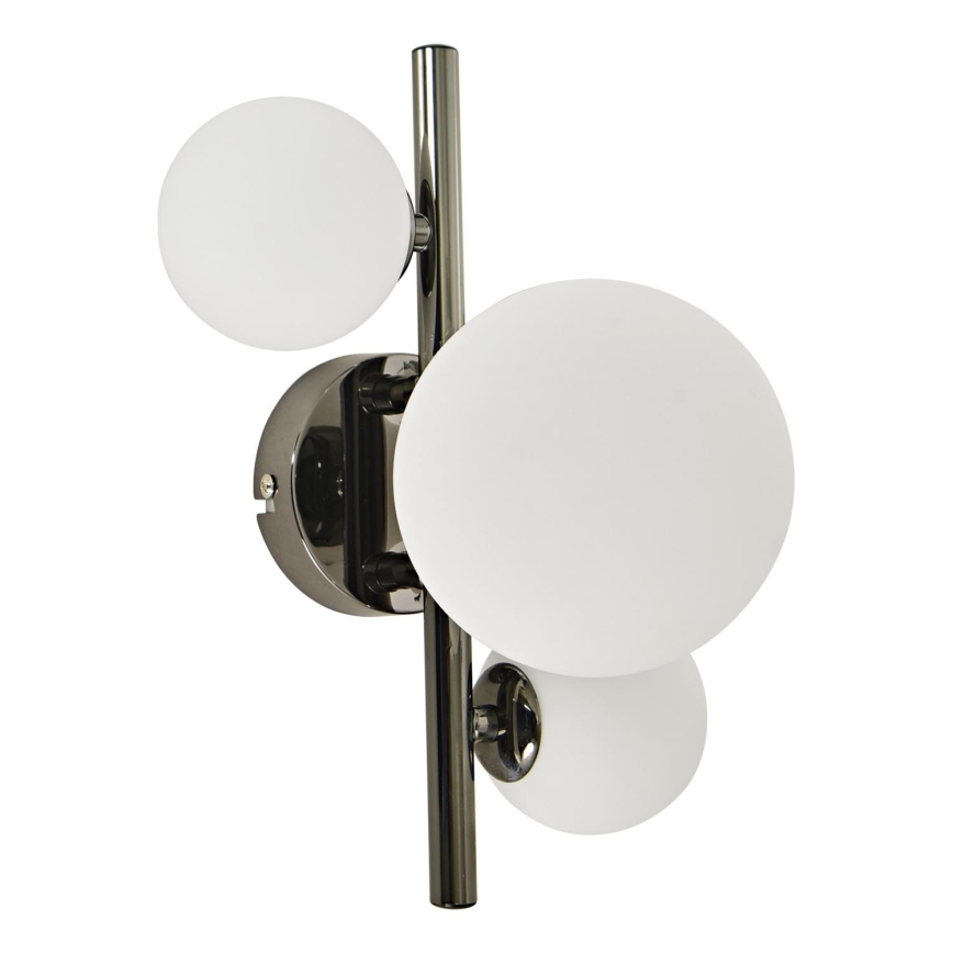 Brilagi - Iluminação de parede LED MILLA 3xG9/3W/230V cromado brilhante/branco