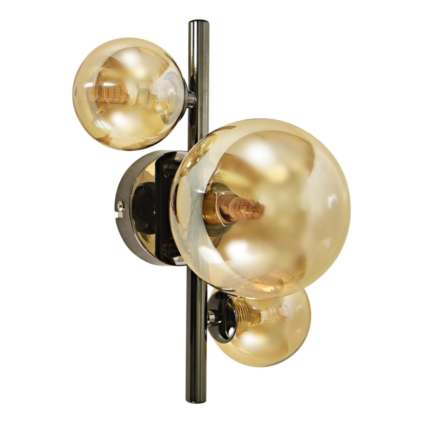 Brilagi - Iluminação de parede LED MILLA 3xG9/3W/230V cromado brilhante/dourado