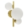 Brilagi - Iluminação de parede LED MILLA 3xG9/3W/230V dourado/branco