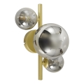 Brilagi - Iluminação de parede LED MILLA 3xG9/3W/230V dourado/fumado