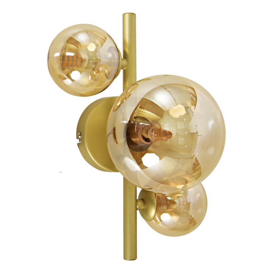 Brilagi - Iluminação de parede LED MILLA 3xG9/3W/230V dourado