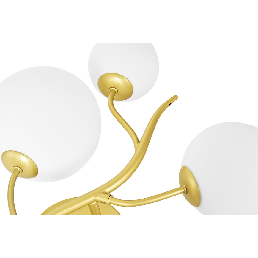 Brilagi - Iluminação de parede LED MISTEL 3xG9/3W/230V dourado/branco
