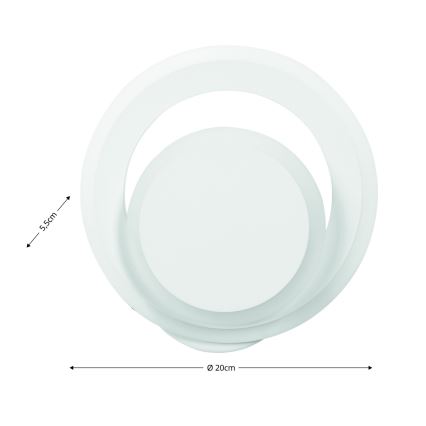 Brilagi - Iluminação de parede LED MODERN MINI LED/22W/230V 3000/4000/6000K
