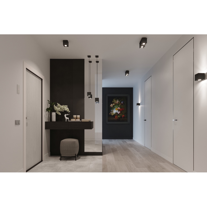 Brilagi -  Foco de parede LED MURO 1xG9/4W/230V preto