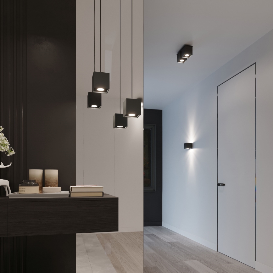 Brilagi -  Foco de parede LED MURO 1xG9/4W/230V preto