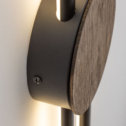 Brilagi - Iluminação de parede LED WOODY COLLINE LED/15W/230V 80 cm carvalho