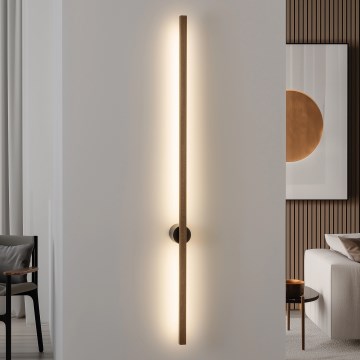 Brilagi - Iluminação de parede LED WOODY LINE LED/12W/230V 120 cm carvalho