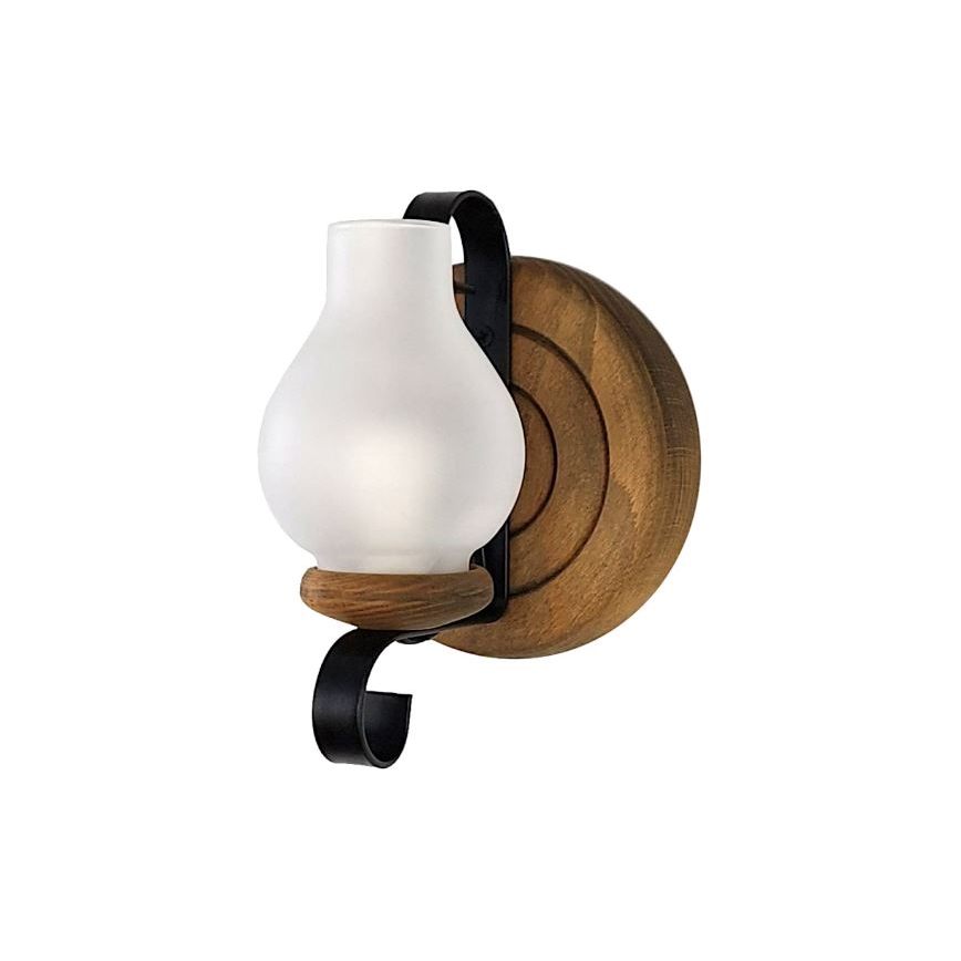 Brilagi - Iluminação de parede ROATA APLICA 1xE14/40W/230V faia