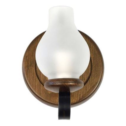 Brilagi - Iluminação de parede ROATA APLICA 1xE14/40W/230V faia/nogueira