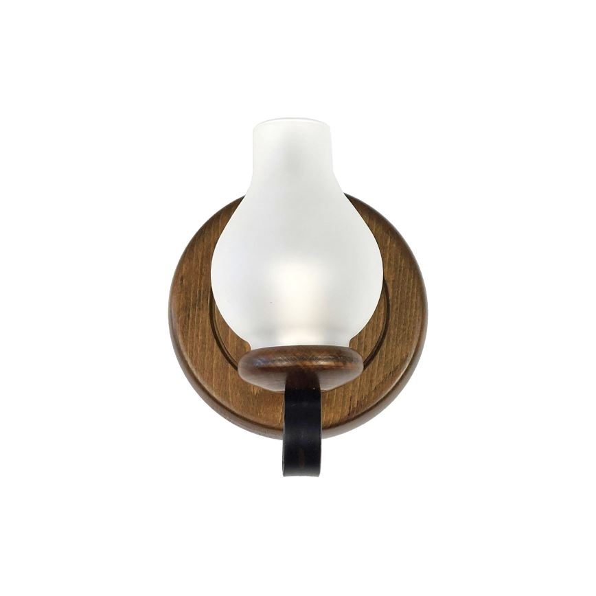 Brilagi - Iluminação de parede ROATA APLICA 1xE14/40W/230V faia/nogueira