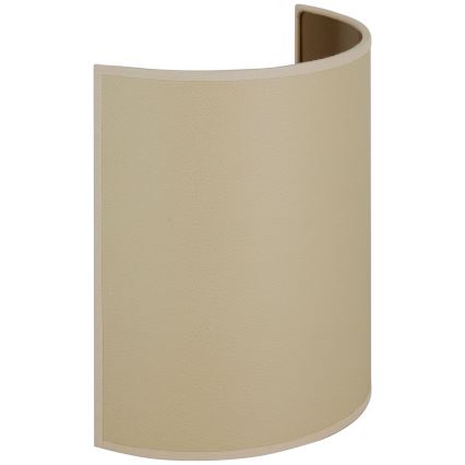 Brilagi - Iluminação de parede SEMI 1xE27/15W/230V bege