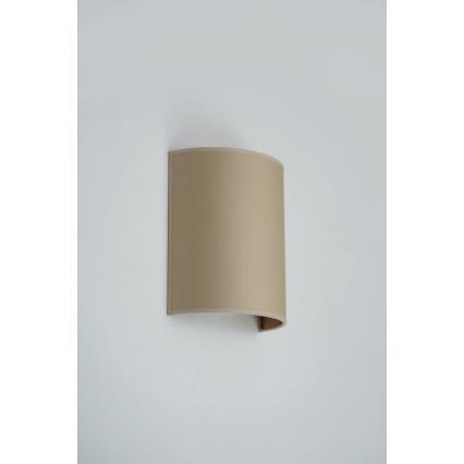 Brilagi - Iluminação de parede SEMI 1xE27/15W/230V bege