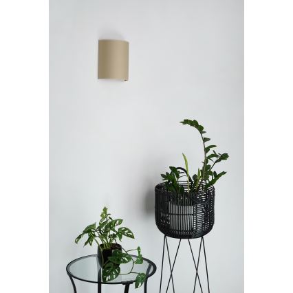 Brilagi - Iluminação de parede SEMI 1xE27/15W/230V bege