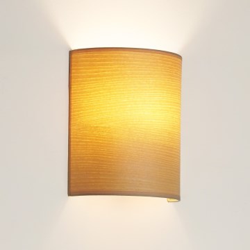 Brilagi - Iluminação de parede SEMI 1xE27/15W/230V bege