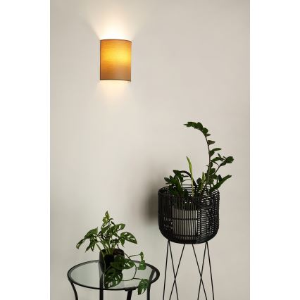 Brilagi - Iluminação de parede SEMI 1xE27/15W/230V bege