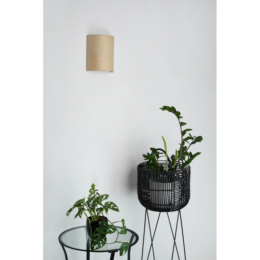 Brilagi - Iluminação de parede SEMI 1xE27/15W/230V bege