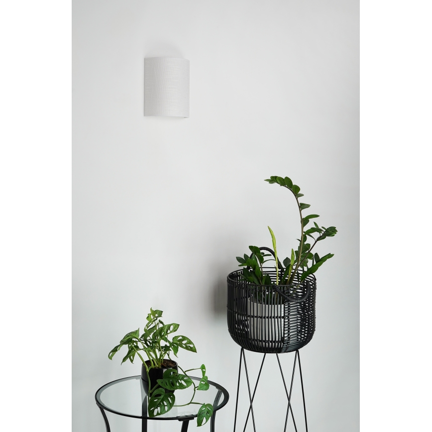 Brilagi - Iluminação de parede SEMI 1xE27/15W/230V cinzento claro