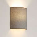 Brilagi - Iluminação de parede SEMI 1xE27/15W/230V cinzento claro