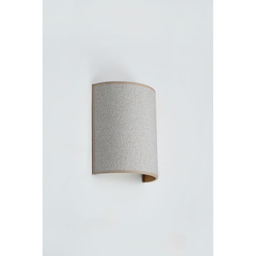 Brilagi - Iluminação de parede SEMI 1xE27/15W/230V cinzento claro
