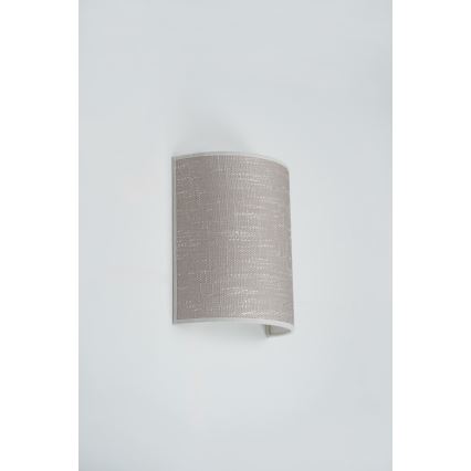 Brilagi - Iluminação de parede SEMI 1xE27/15W/230V cinzento escuro
