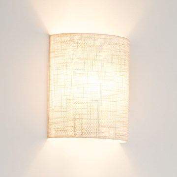 Brilagi - Iluminação de parede SEMI 1xE27/15W/230V cinzento