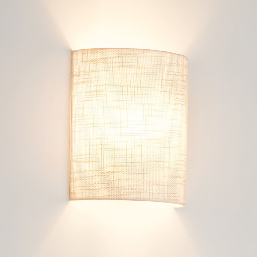 Brilagi - Iluminação de parede SEMI 1xE27/15W/230V cinzento