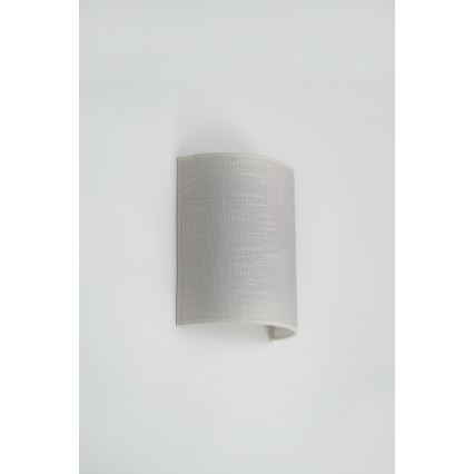 Brilagi - Iluminação de parede SEMI 1xE27/15W/230V cinzento