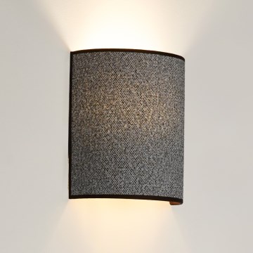 Brilagi - Iluminação de parede SEMI 1xE27/15W/230V cinzento