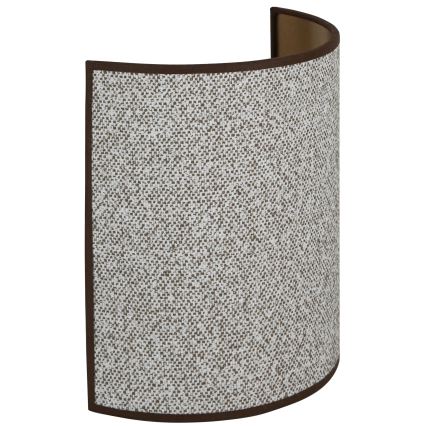 Brilagi - Iluminação de parede SEMI 1xE27/15W/230V cinzento
