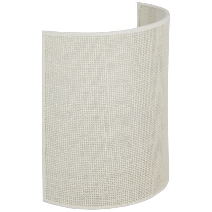 Brilagi - Iluminação de parede SEMI 1xE27/15W/230V creme