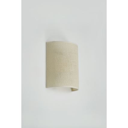 Brilagi - Iluminação de parede SEMI 1xE27/15W/230V creme
