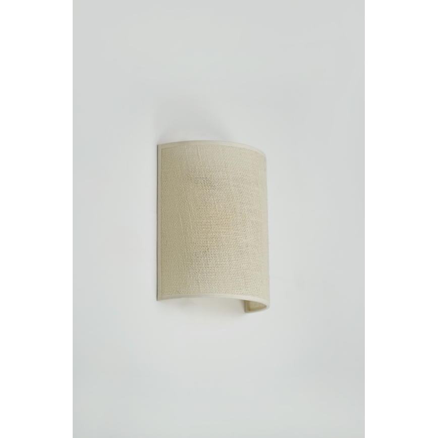 Brilagi - Iluminação de parede SEMI 1xE27/15W/230V creme