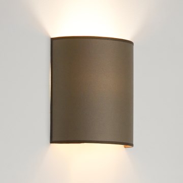Brilagi - Iluminação de parede SEMI 1xE27/15W/230V diâmetro 20 cm castanho