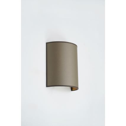 Brilagi - Iluminação de parede SEMI 1xE27/15W/230V diâmetro 20 cm castanho