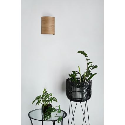 Brilagi - Iluminação de parede SEMI 1xE27/15W/230V diâmetro 20 cm castanho