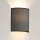 Brilagi - Iluminação de parede SEMI 1xE27/15W/230V diâmetro 20 cm cinzento