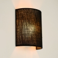Brilagi - Iluminação de parede SEMI 1xE27/15W/230V preto