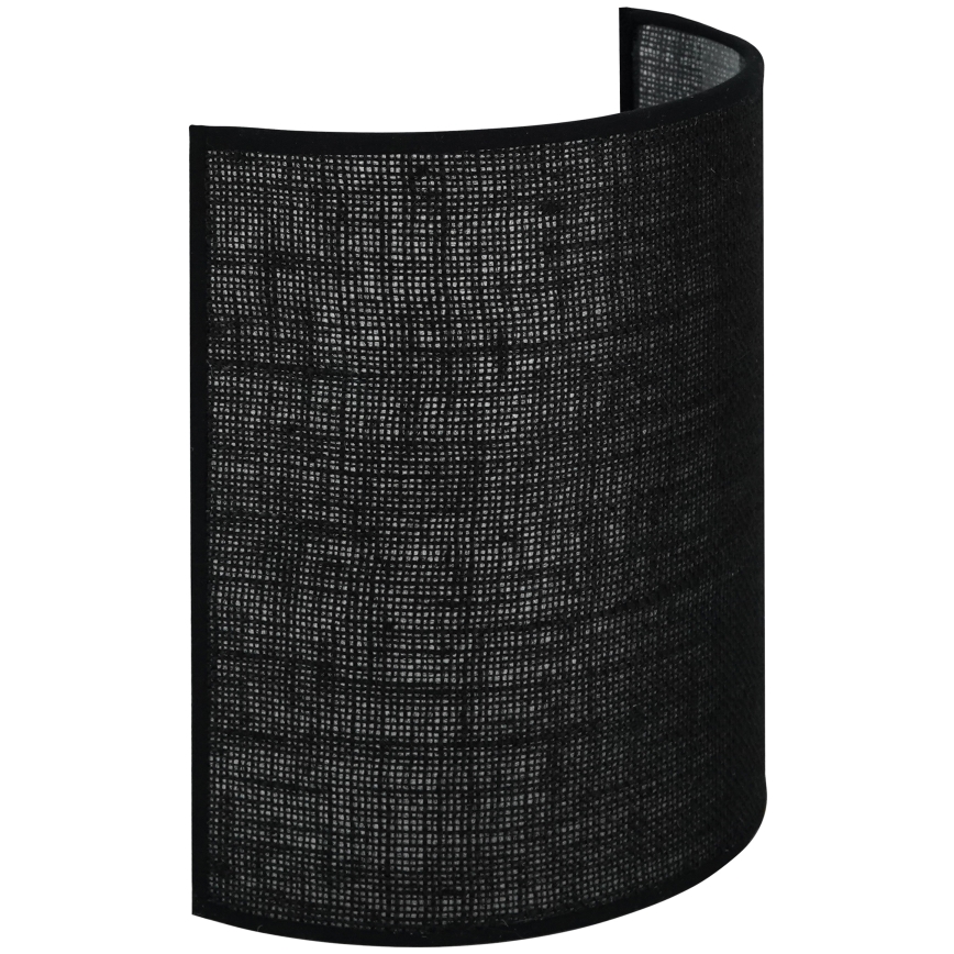 Brilagi - Iluminação de parede SEMI 1xE27/15W/230V preto