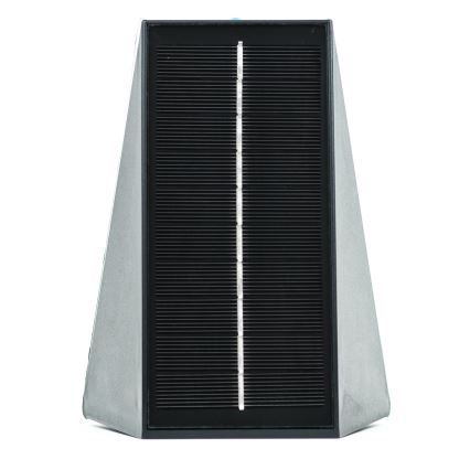 Brilagi - Iluminação de parede solar LED PYRAMID LED/2W/3,2V 1300 mAh IP54