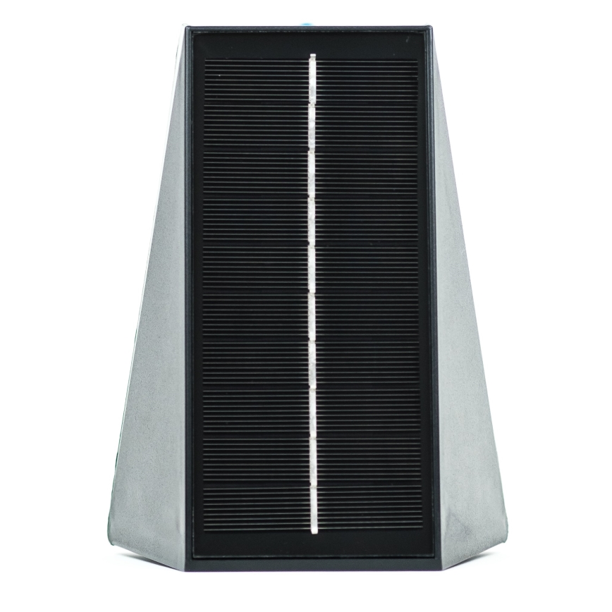 Brilagi - Iluminação de parede solar LED PYRAMID LED/2W/3,2V 1300 mAh IP54
