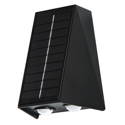 Brilagi - Iluminação de parede solar LED PYRAMID LED/2W/3,2V 1300 mAh IP54