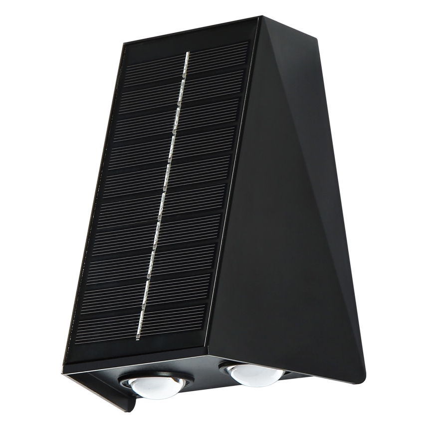 Brilagi - Iluminação de parede solar LED PYRAMID LED/2W/3,2V 1300 mAh IP54