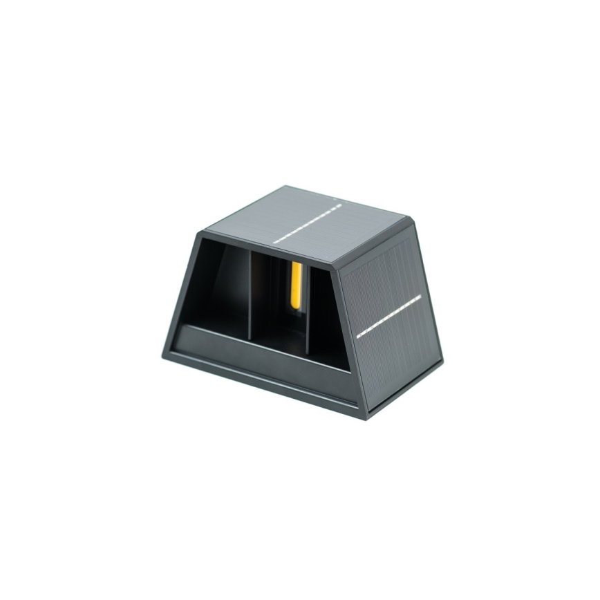 Brilagi - Iluminação de parede solar LED SOLAR CUBE LED/2W/3,2V 1300 mAh IP54