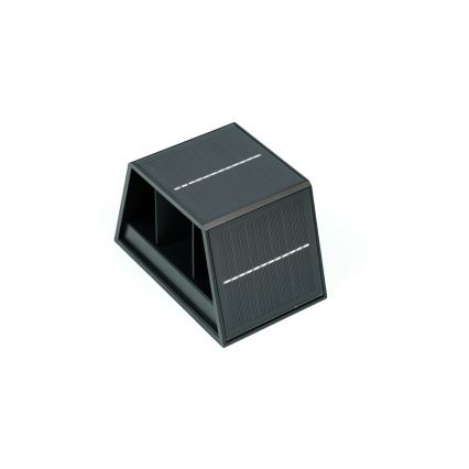 Brilagi - Iluminação de parede solar LED SOLAR CUBE LED/2W/3,2V 1300 mAh IP54