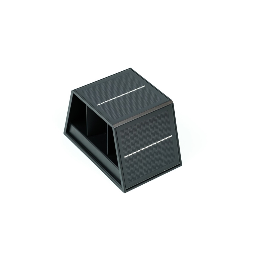 Brilagi - Iluminação de parede solar LED SOLAR CUBE LED/2W/3,2V 1300 mAh IP54