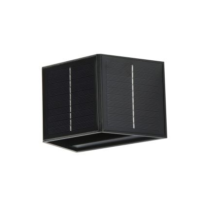 Brilagi - Iluminação de parede solar LED SOLAR CUBE LED/2W/3,2V 1300 mAh IP54