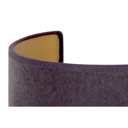 Brilagi - Iluminação de parede VELVET 1xE27/40W/230V cinzento